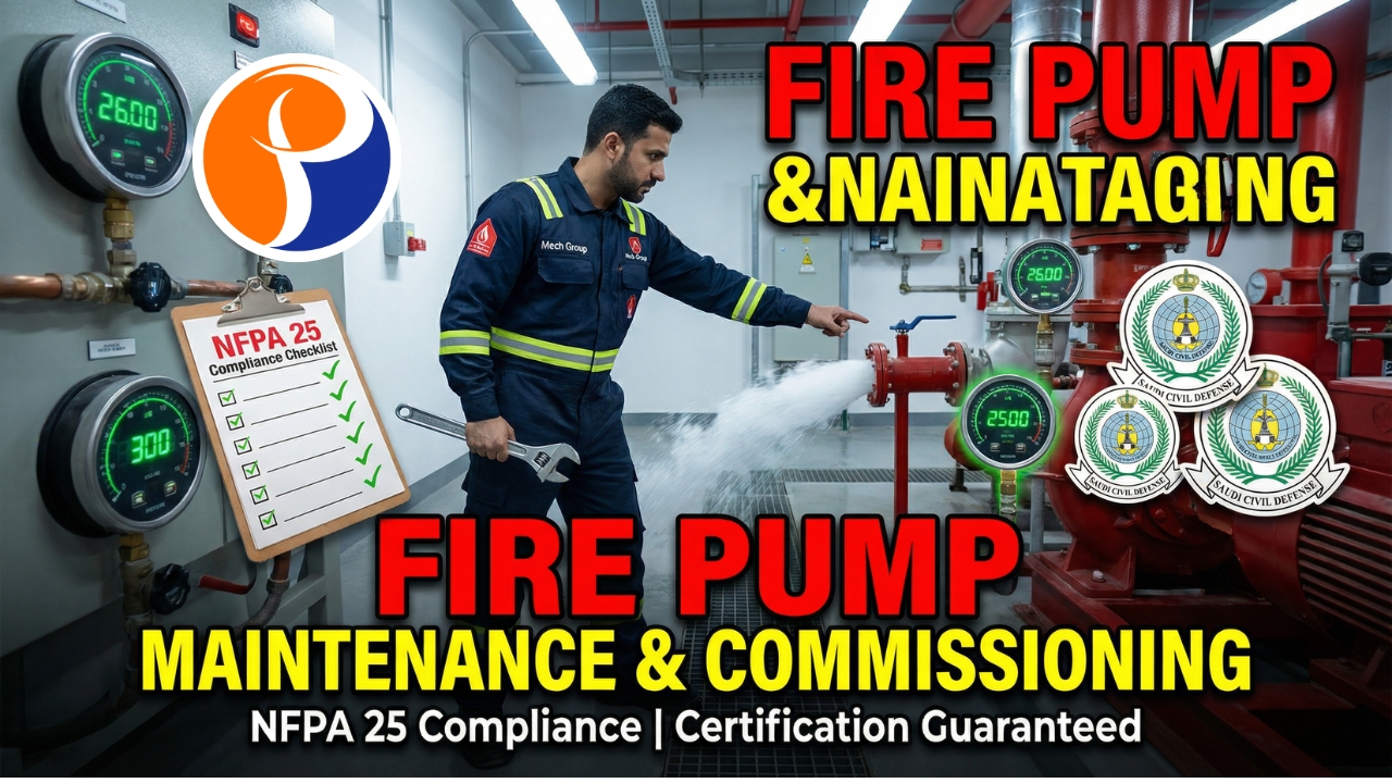Fire Pump Maintenance and Testing Commissioning