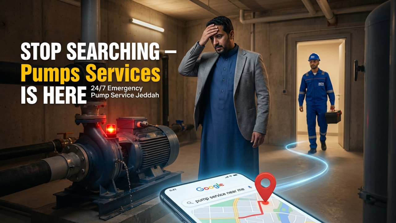 Water Pump Maintenance Company in Jeddah